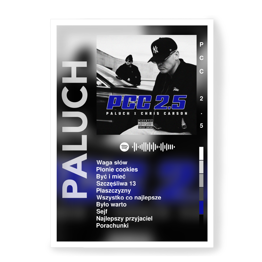 Plakat Paluch PCC 2.5 — Biały