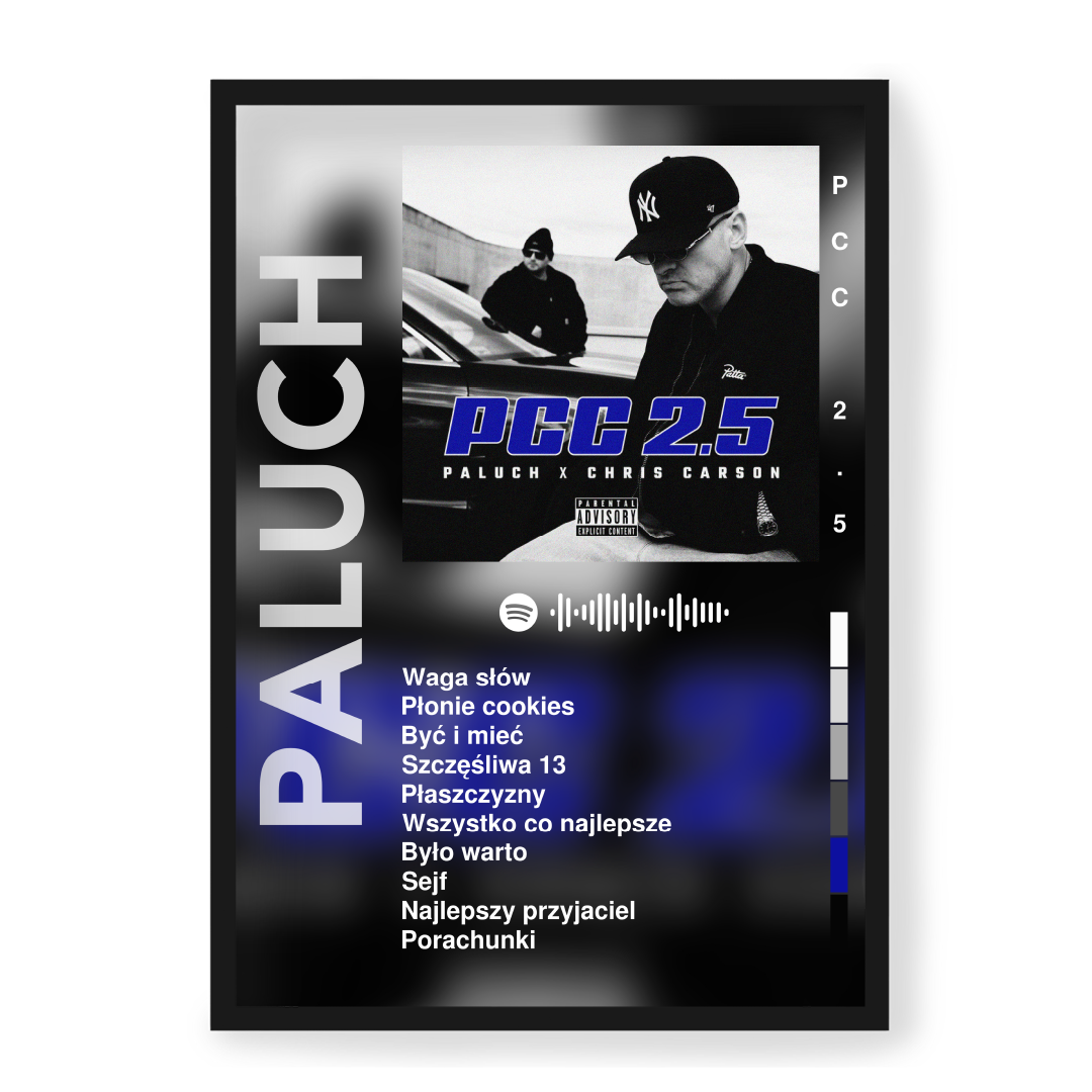 Plakat Paluch PCC 2.5 — Czarny
