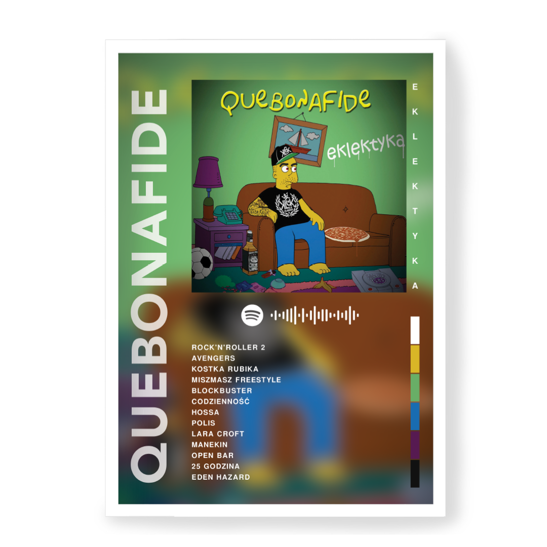 Plakat Quebonafide Eklektyka