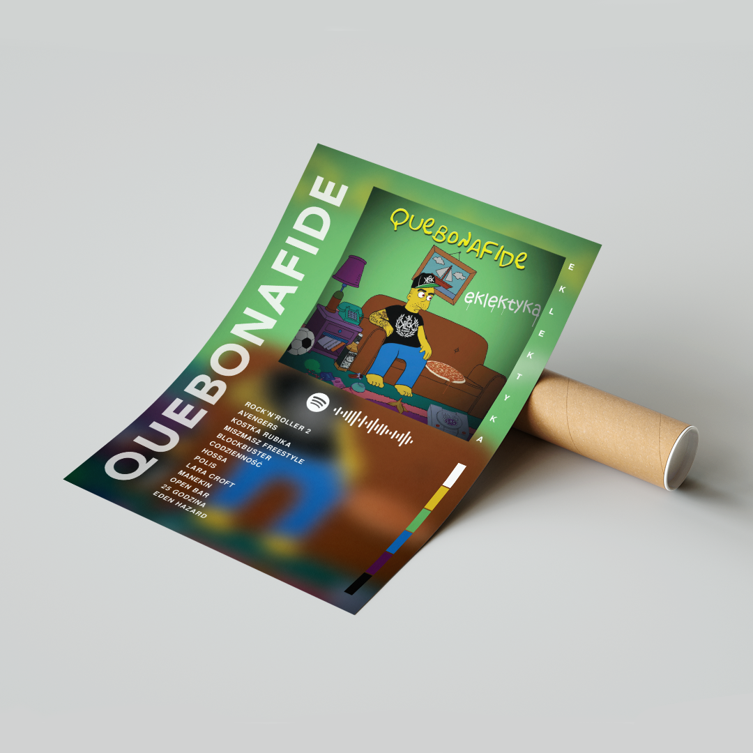 Plakat Quebonafide Eklektyka
