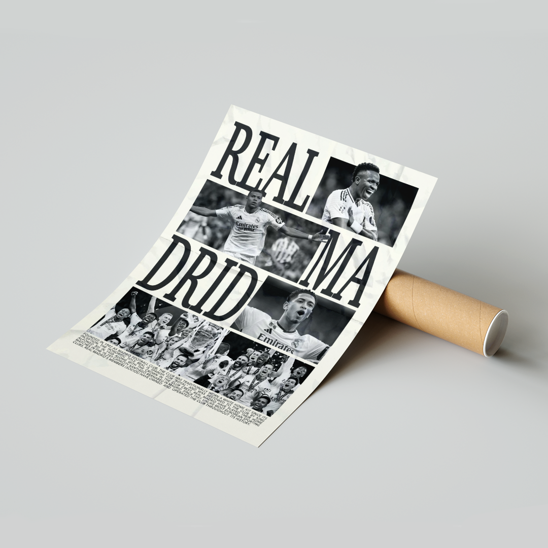 Plakat Real Madryt