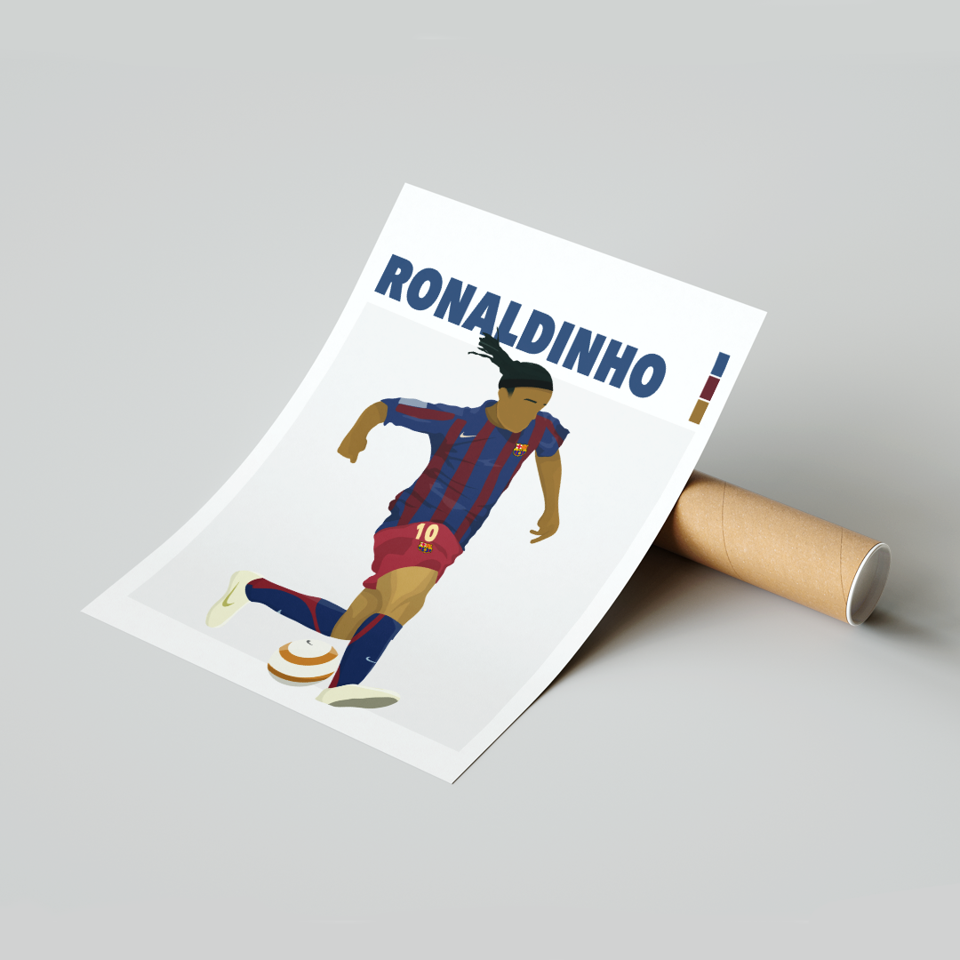 Plakat Ronaldinho