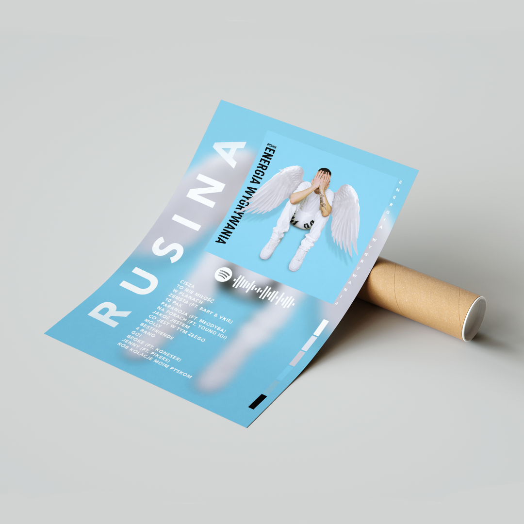 Plakat Rusina Energia Wygrywania