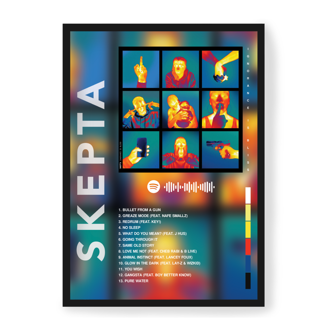 Plakat Skepta Ignorance Is Bliss