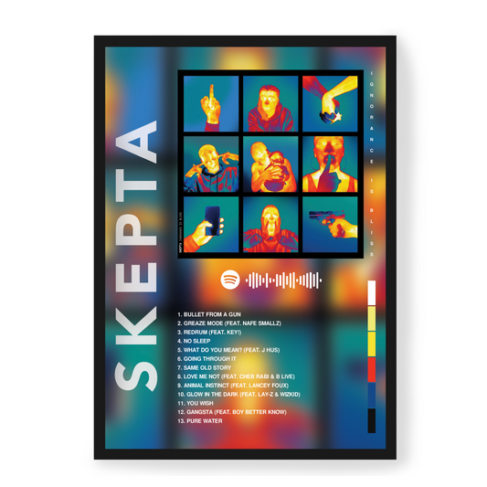Plakat Skepta Ignorance Is Bliss
