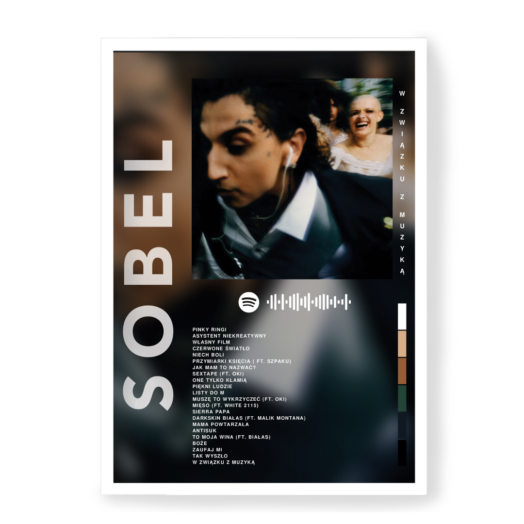 Plakat Sobel W Związku Z Muzyką