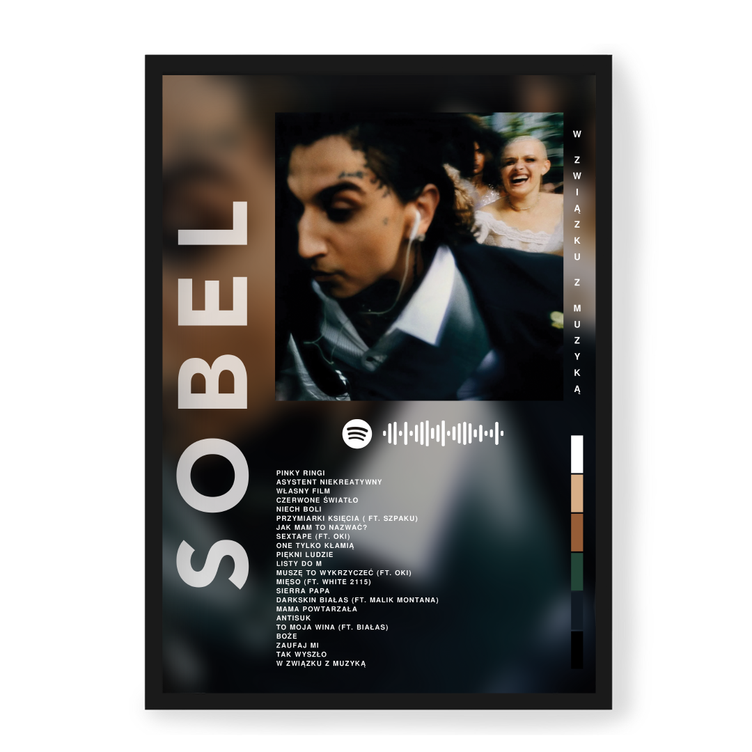 Plakat Sobel W Związku Z Muzyką