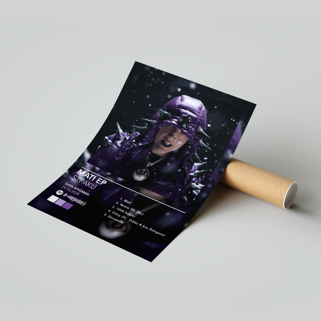 Plakat Szpaku Mati EP