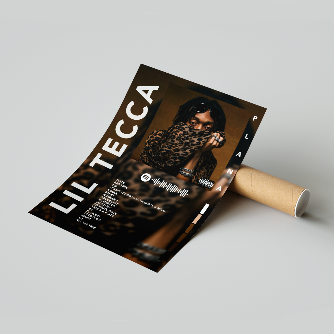 Plakat Lil Tecca Plan A
