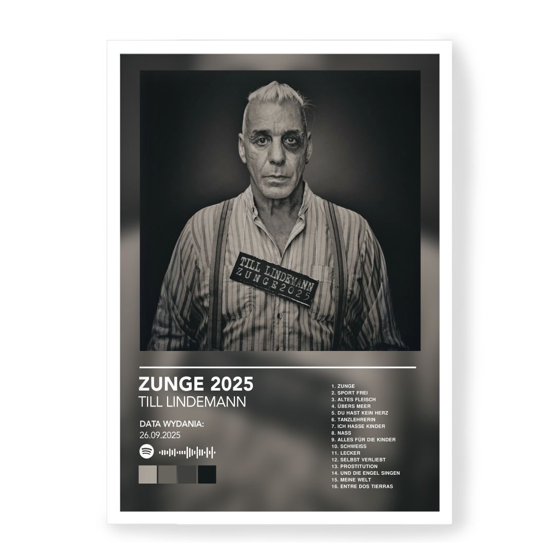 Plakat Zunge 2025 Till Lindemann