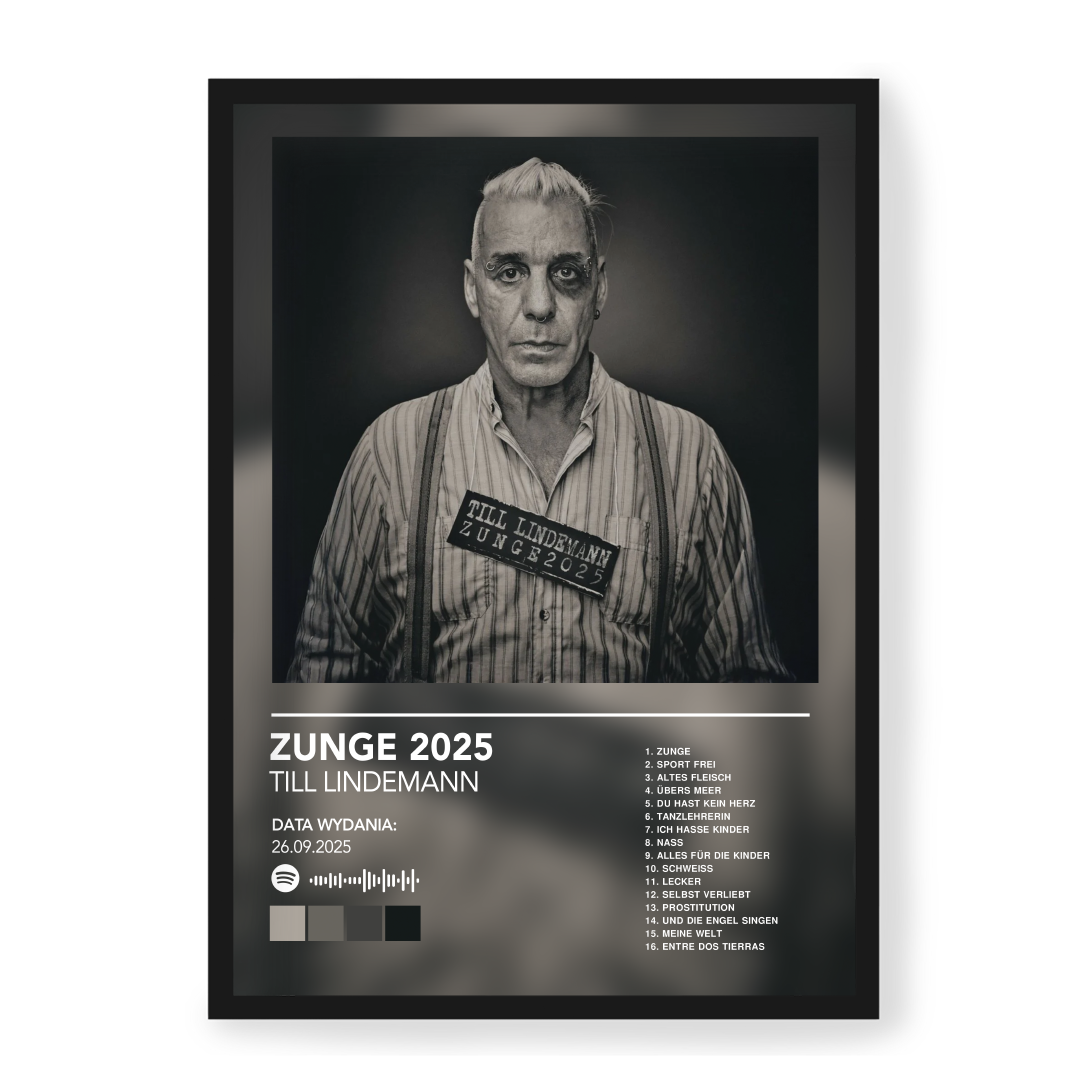 Plakat Zunge 2025 Till Lindemann