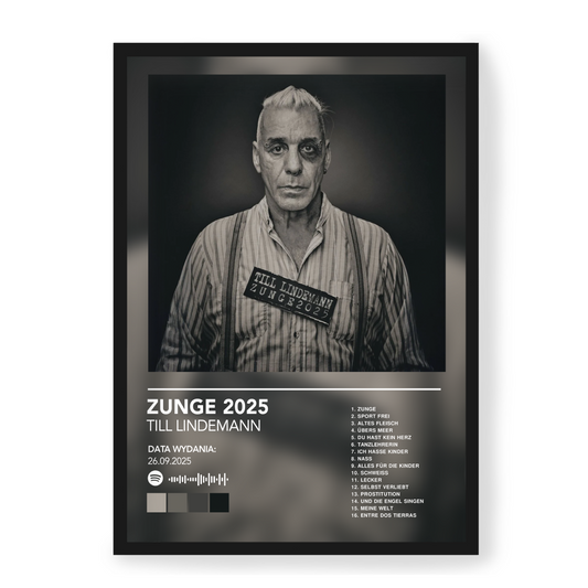Plakat Zunge 2025 Till Lindemann