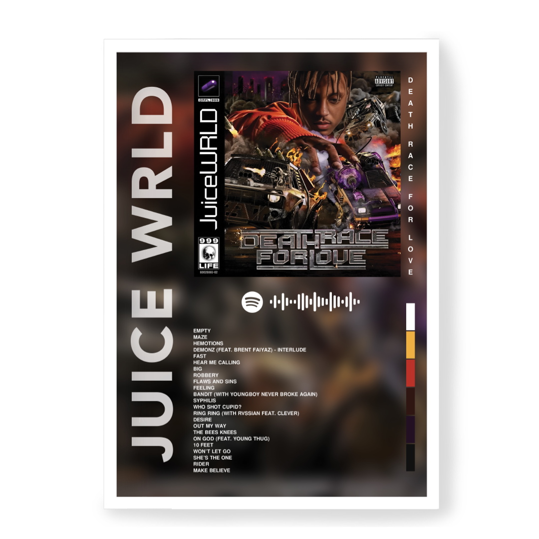Plakat Juice WRLD Death Race For Love