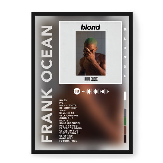 Plakat Frank Ocean Blonde