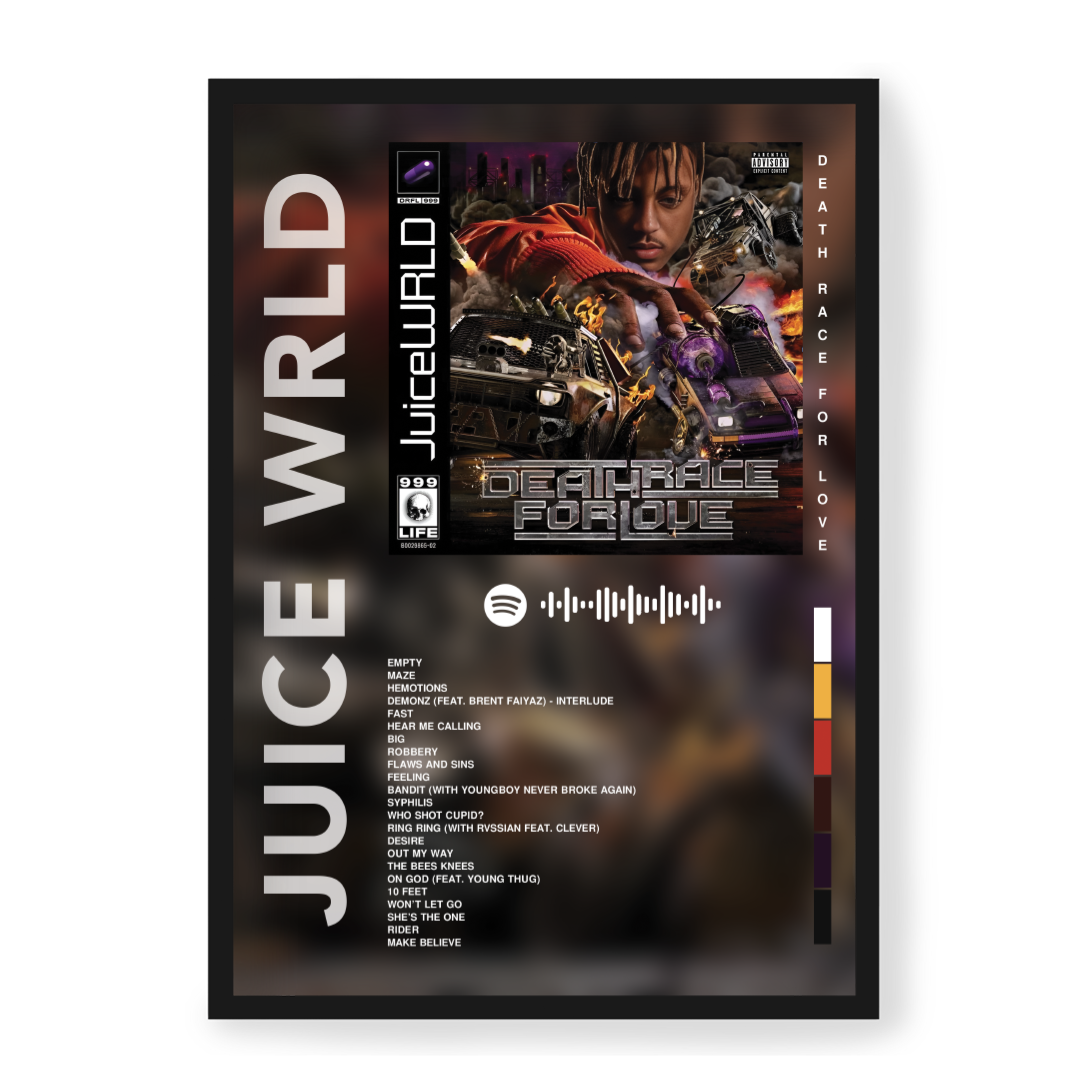 Plakat Juice WRLD Death Race For Love