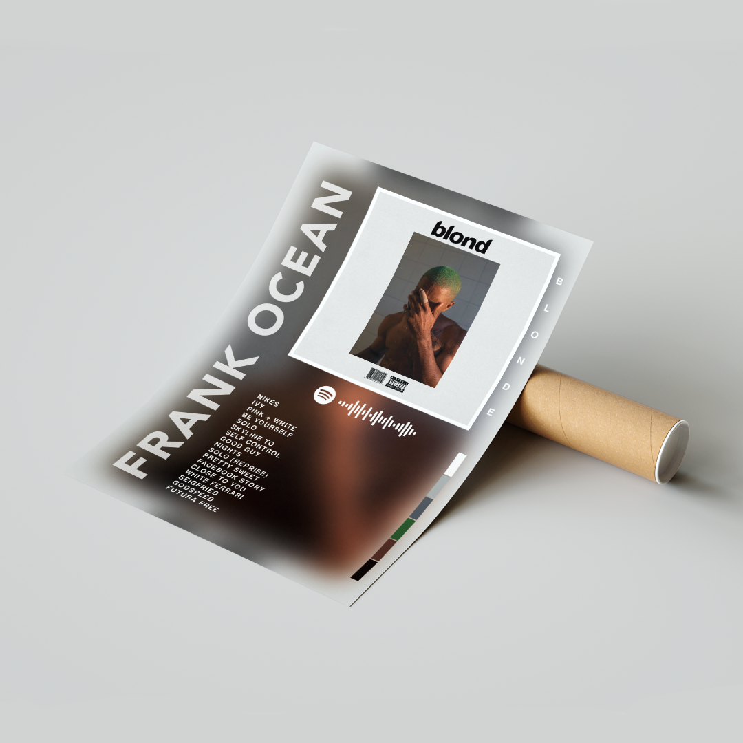 Plakat Frank Ocean Blonde