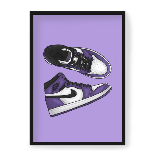 Image of Air Jordan 1 High Court Purple