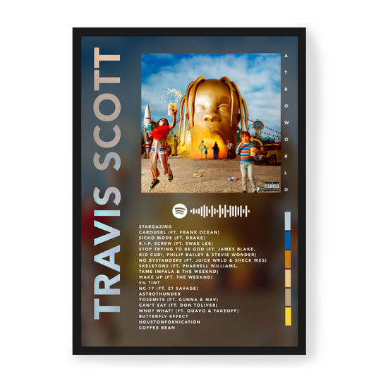 Plakat Travis Scott Astroworld