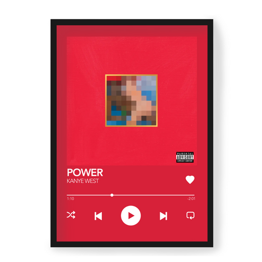 Plakat Kanye West Power