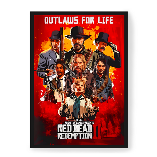 Plakat Red Dead Redemption II