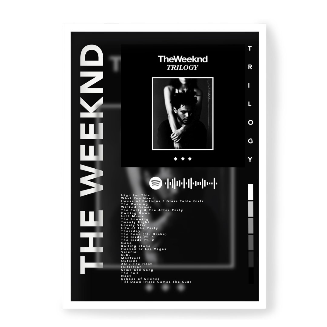 Plakat The Weeknd Trilogy