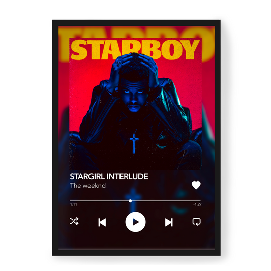 Plakat The Weeknd Stargirl Interlude
