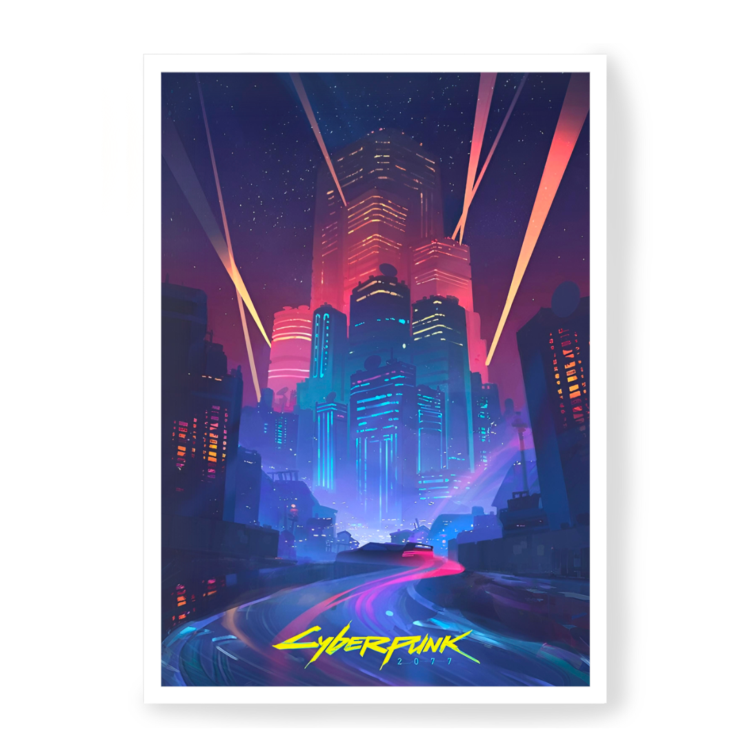Plakat Cyberpunk