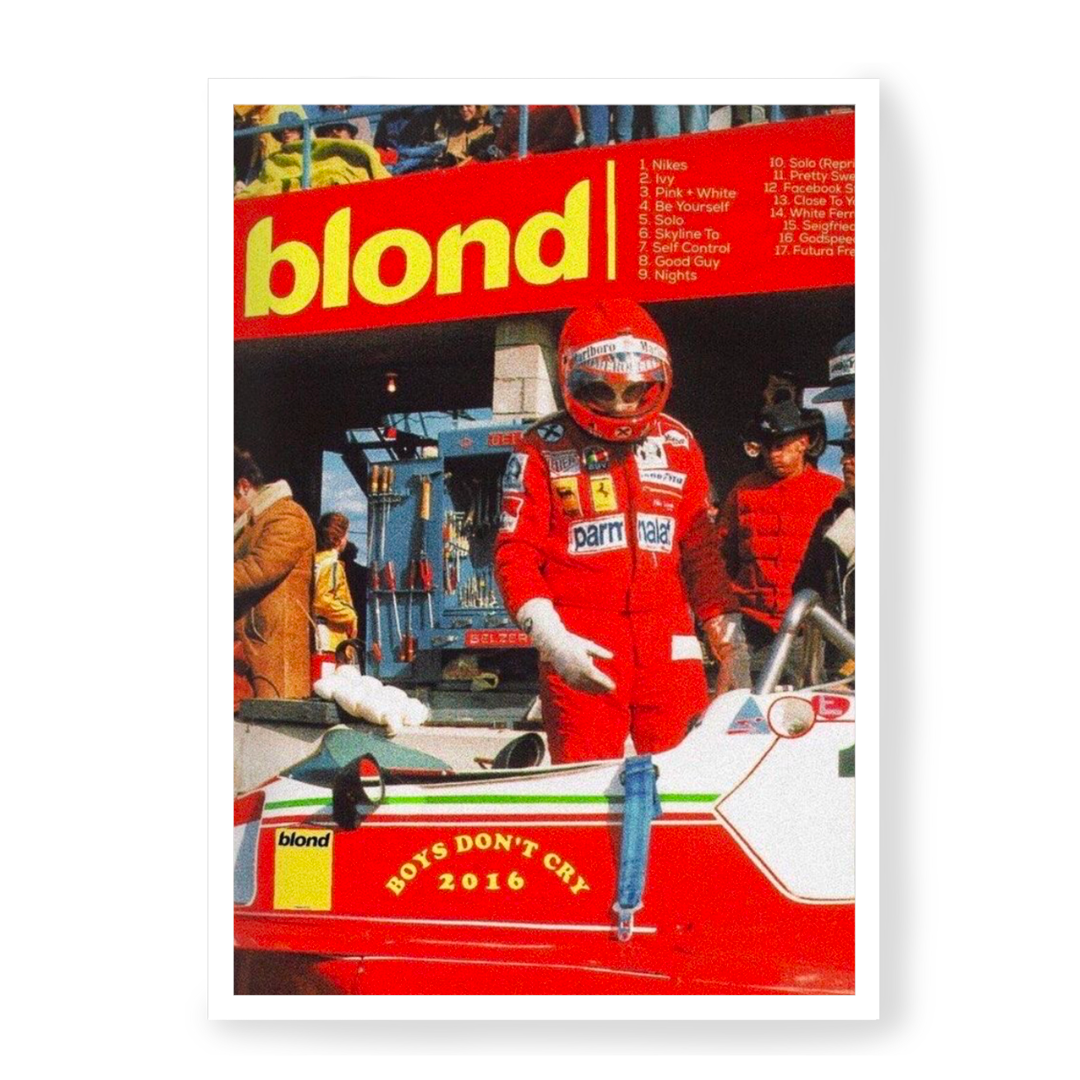 Plakat Blond F1