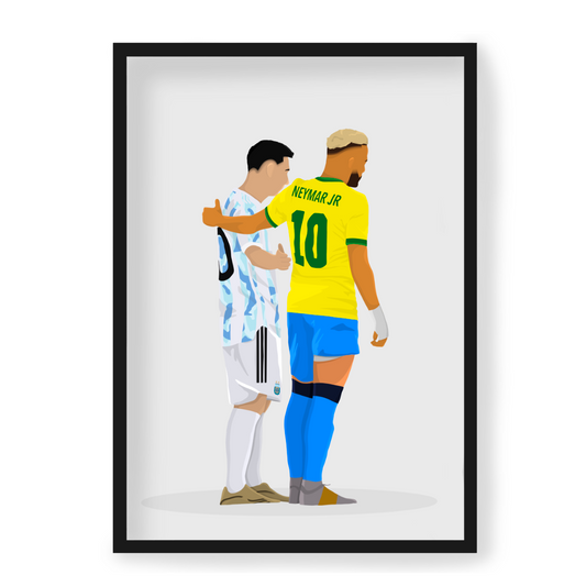 Plakat Neymar & Messi