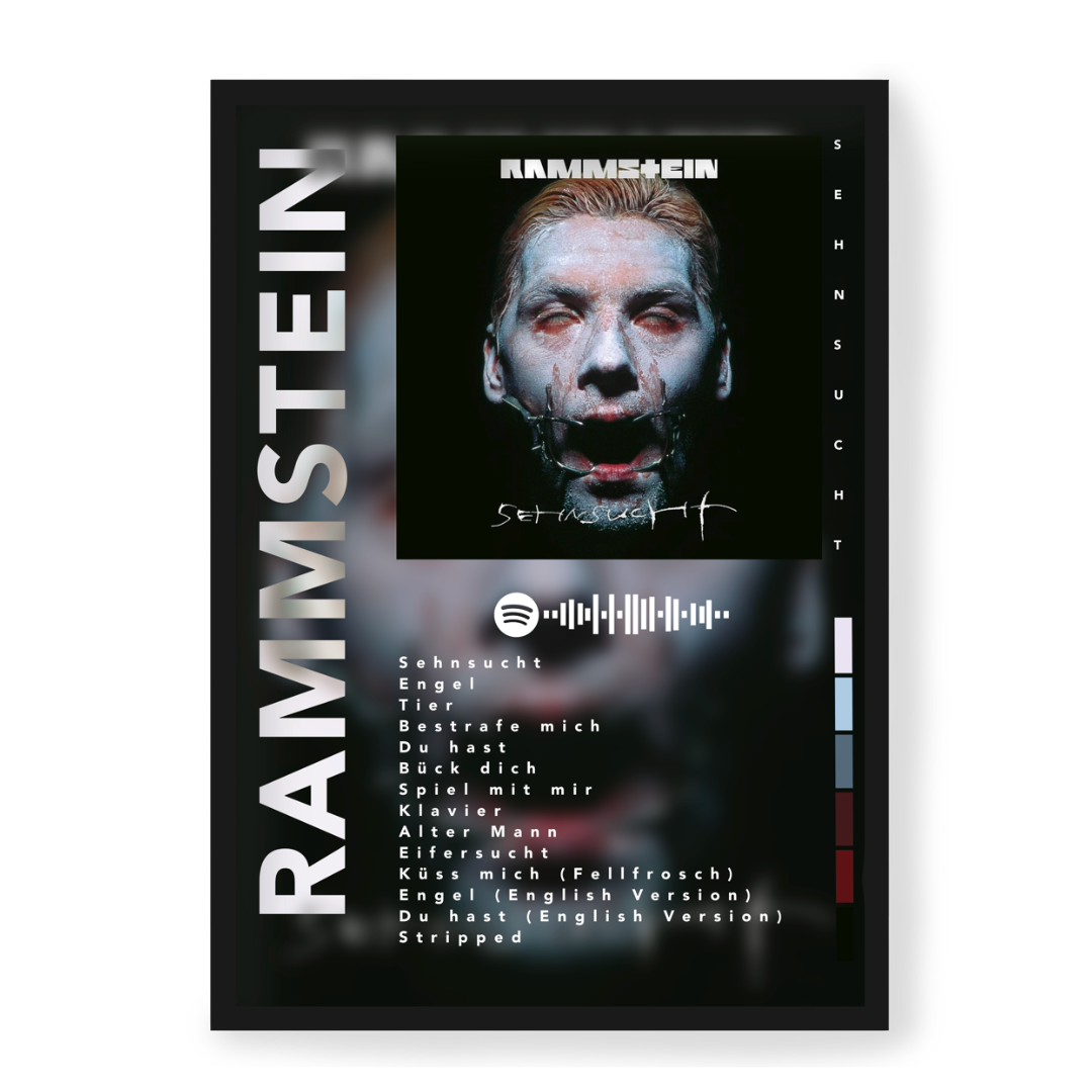 Plakat Rammstein Sehnsucht